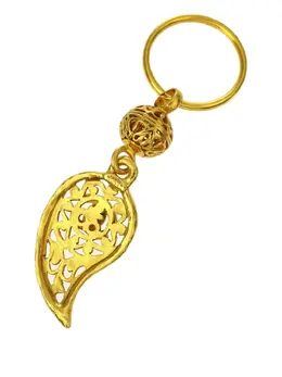 Chanel 1995 paisley key-holder bag charm 31452143