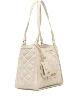 Love Moschino quilted-logo tote bag 30647786