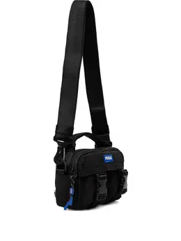 Hugo buckle top-handle shoulder bag 30466121