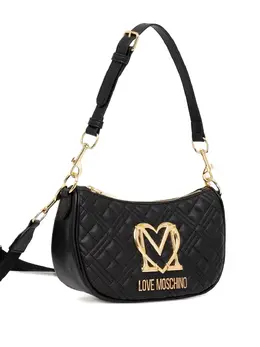 Love Moschino quilted logo shoulder bag 30647780