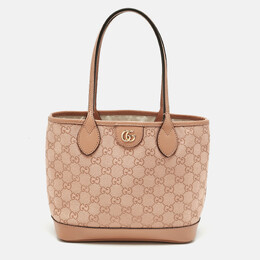 Gucci Pink GG Canvas Small Ophidia Tote 1198626