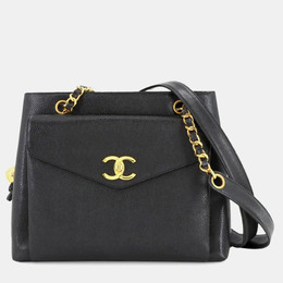 Chanel Caviar Skin Chain Shoulder Bag 1197130