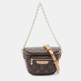 Louis Vuitton Brown Monogram Coated Canvas Leather Mini Bum Bag 1197137