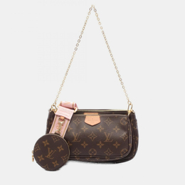 Louis Vuitton Multi Pochette Accessoires 1196806 - Brown Monogram Canvas Shoulder Bag