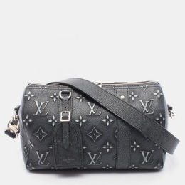 Louis Vuitton City Keepall Monogram Gray Leather Men's Shoulder Bag