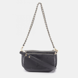 Louis Vuitton Pochette Accessoires 1196807 - Black Monogram Canvas Shoulder Bag