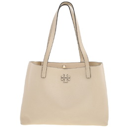 Tory Burch Small Mcgraw Leather Tote Bag 152220-724