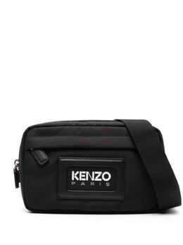 Kenzo поясная сумка с тисненым логотипом, черный fe55sa707b11 | черный
