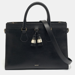 Bally Black Leather Taby Satchel 1198902