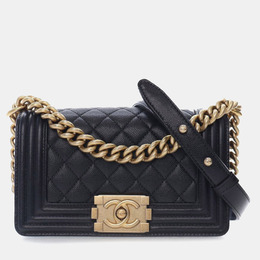 Chanel Black Small Caviar Boy Flap Bag 1198080