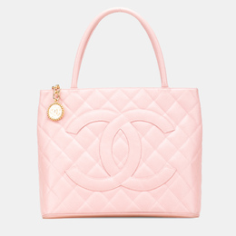 Chanel Pink Caviar Medallion Tote 1197878