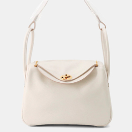 Hermes Lindy 26 Beton Evercolor Leather Shoulder Bag 1197670