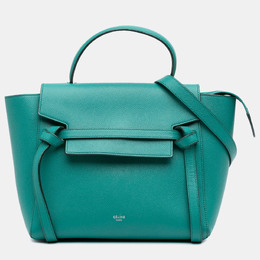 Celine Green Micro Grained Calfskin Belt Bag 1197502