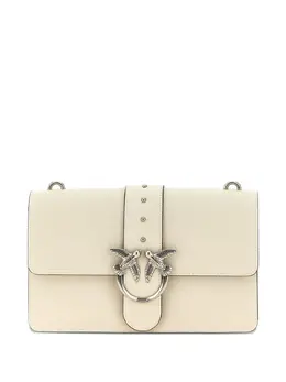 Pinko Bird-Embellished Flap Cross Body Bag 31638888