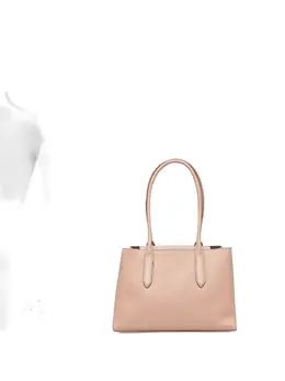 Кожаная сумка-тоут с верхней ручкой Furla, розовый 31144220 | розовый