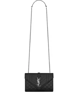 Saint Laurent Envelope quilted chain shoulder bag 31661686