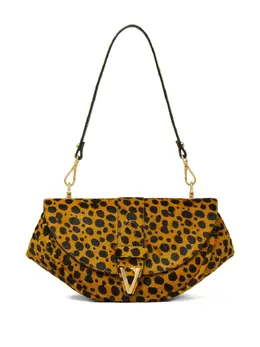 Versace Cheetah Virtus calf leather shoulder bag 31127795