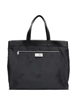 Maison Margiela logo-printed tote bag 30436433