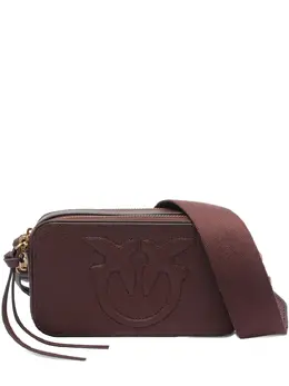 Pinko embossed-logo zip-top mini bag 31548583