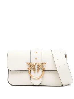 Pinko Love Birds leather shoulder bag 31649026