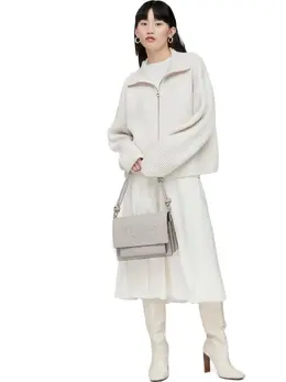 Tous knotted-handle embossed-logo crossbody bag 30807255