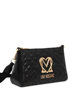 Love Moschino quilted logo cross-body bag 30648150