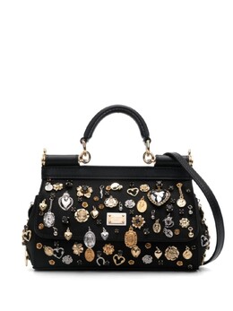 Dolce & Gabbana маленькая сумка через плечо Jewel, черный bb7116av887 | черный