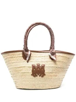 Amiri-Borsa Tote Ma In Rafia-Donna 52398806073684