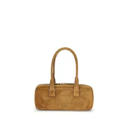 Staud Dude suede Shoulder Bag sth25p6009sdtanbb