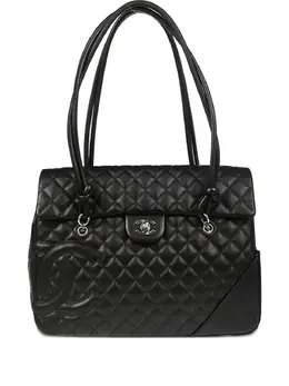 Chanel 2006 Cambon quilted tote bag 31560591