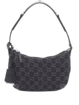 Gucci 10s GG-motif denim shoulder bag 31678755