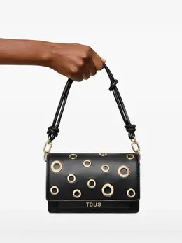 Tous Foldover Top Eyelet Detailing Satchel Bag 30807088