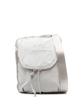 C.P. Company logo-embroidered messenger bag 31343424