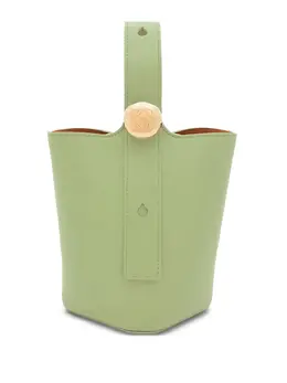 Loewe mini Pebble calfskin bucket bag 31703532