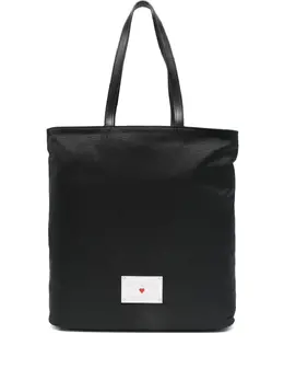 Love Moschino logo-plaque tote bag 31661149