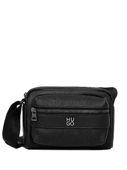 Hugo Quantic zip-fastening logo-plaque shoulder bag 31127151