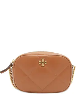 Мини-сумка с цепочным ремешком и стеганым узором Tory Burch, коричневый 31768591 | коричневый