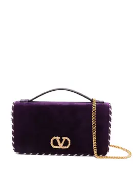 Valentino Garavani small VlLogo Signature clutch bag 31772113