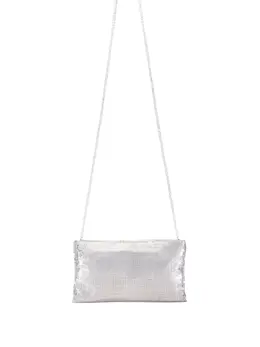 Benedetta Bruzziches metallic chain clutch bag 31313498
