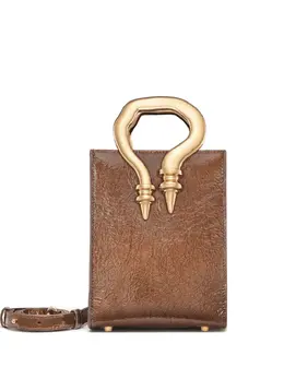 Okhtein mini Malleable sculpted-handle tote bag 29317096