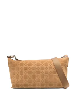 Sandro embossed-pattern messenger bag 29914054