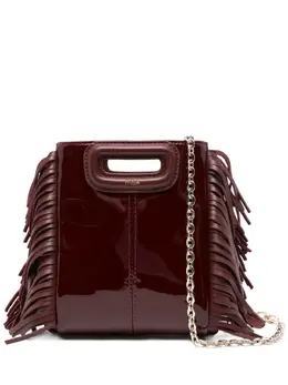 Maje mini fringe-edged cross body bag 30272808