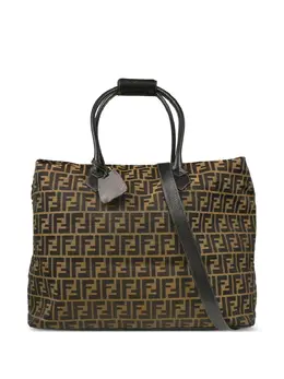 Fendi 1990-2000s Zucca pattern tote bag 31574814
