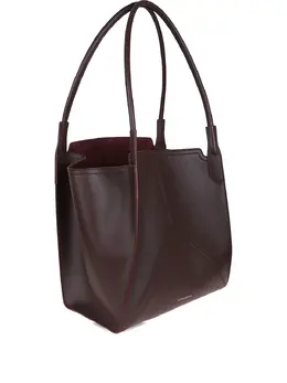 Кожаная сумка-тоут Victoria Victoria Beckham, красный 31643087 | красный