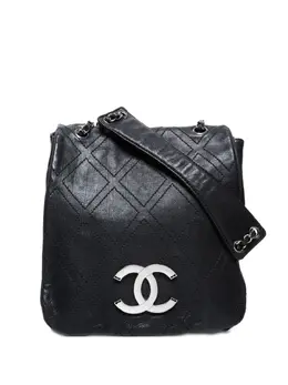 Chanel 2005-2006 quilted chain shoulder bag 31712430