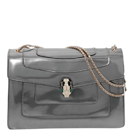 Bvlgari Serpenti Forever Shoulder Bag - Silver 39793