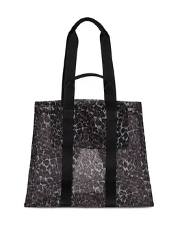 Karl Lagerfeld K/Signature leopard-print beach bag 31142111
