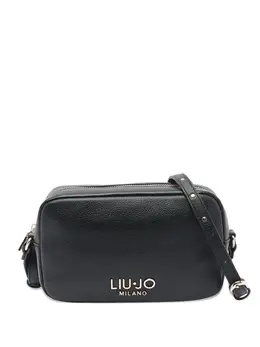 Liu Jo small logo-plaque zip-top shoulder bag 31772065