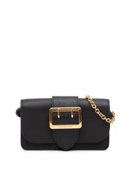 Burberry 2018-2025 Mini Soft Grain Calfskin Buckle crossbody bag 31768555