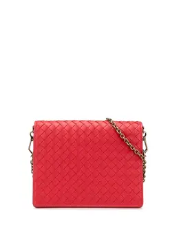 Bottega Veneta 2012-2025 Nappa Intrecciato Wallet On Chain crossbody bag 31760125